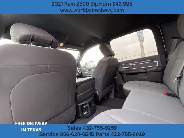 2021 RAM 2500 Big Horn Crew Cab 4x4 8' Box